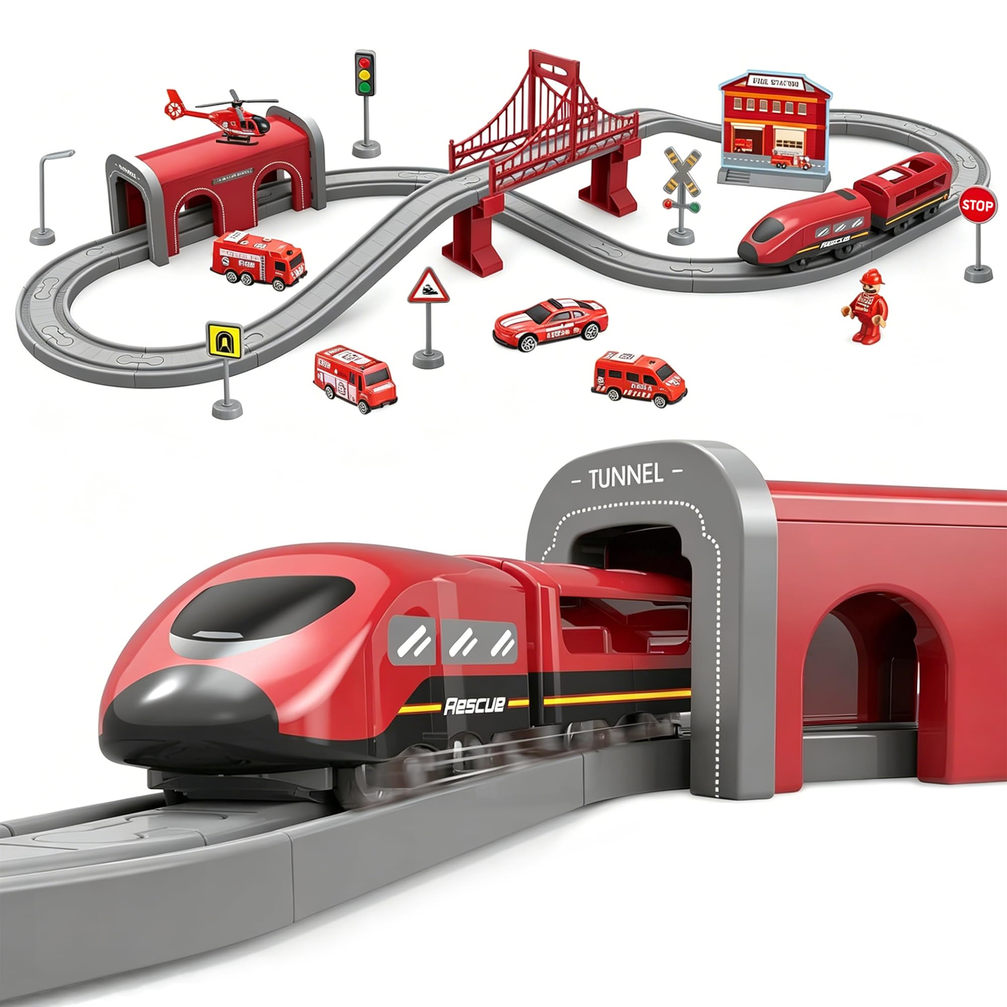 Wdmiya Train Sets for Toddlers