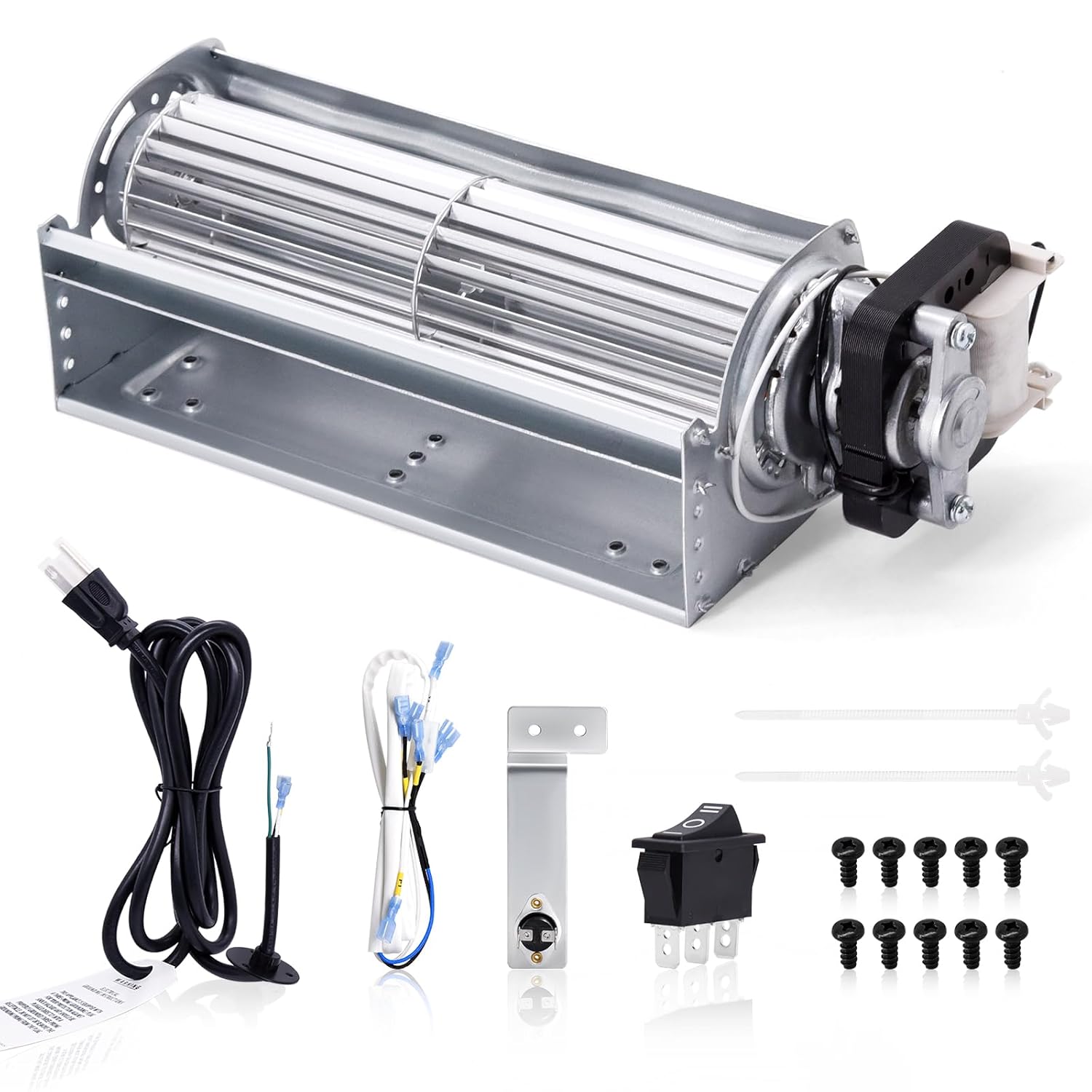 Hiorucet GFB100 Ventless Fireplace Blower Fan Kits for GHP