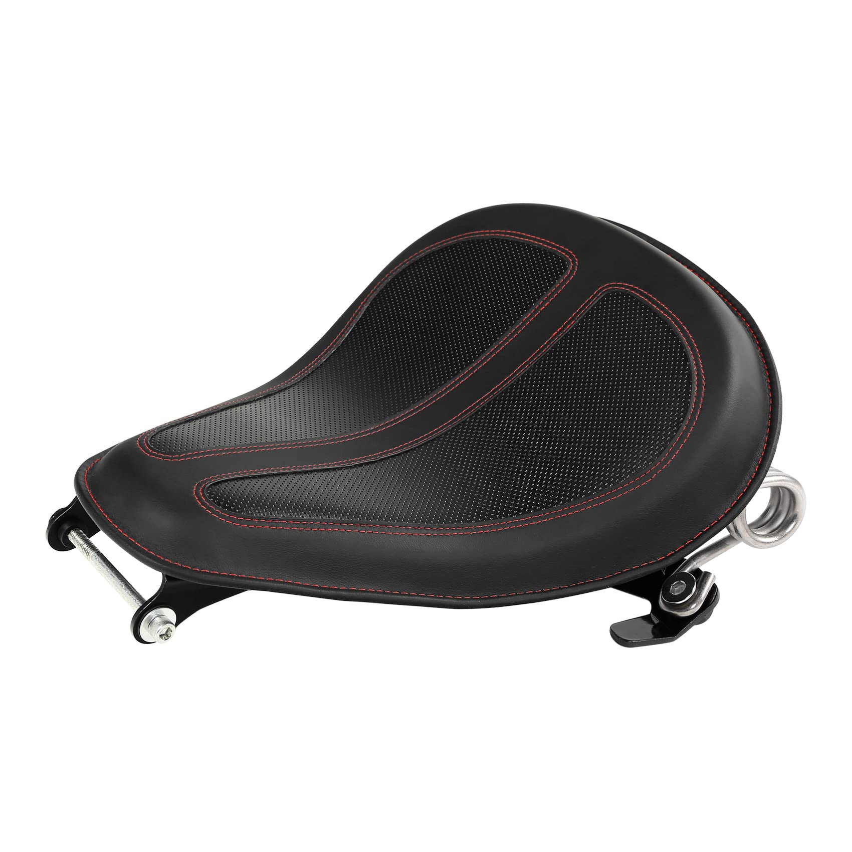 Asiento de una plaza con muelles de soporte para motos Sportster XL 1200 y 883 8