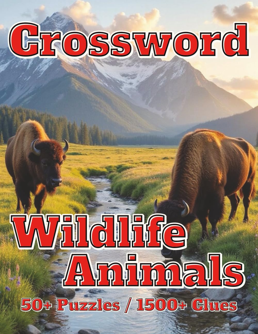 Word Search: Wildlife Animals: 50+ Puzzles/1200+ Words (Natural Spaces)