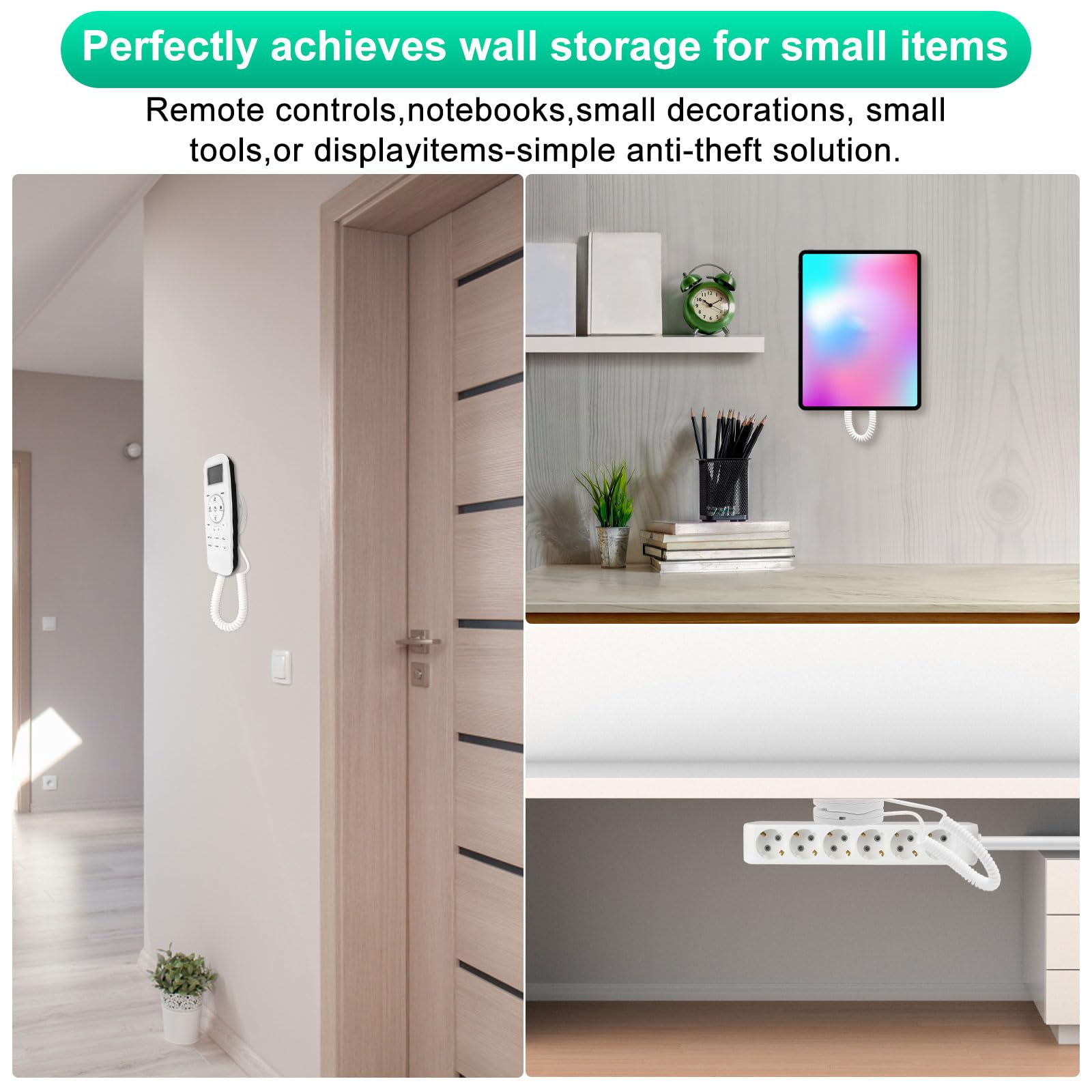 Supports Magnétiques Pour Télécommandes - Ensemble De 12