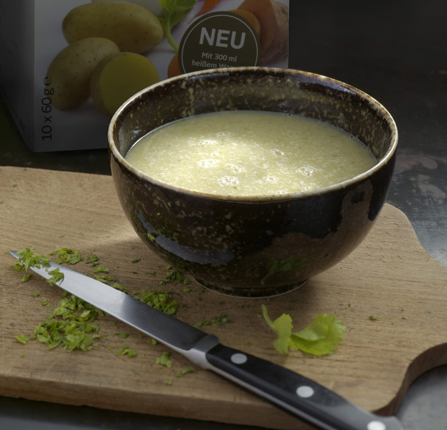 Precon BCM Diät Suppe zum Abnehmen – Kartoffelsuppe – 10 Portionen (600 g) – Mahlzeitenersatz für eine gewichtskontrollierende Ernährung
