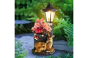 Solar Deer Garden Statue: Illuminate Your Outdoors with Enchanting Light