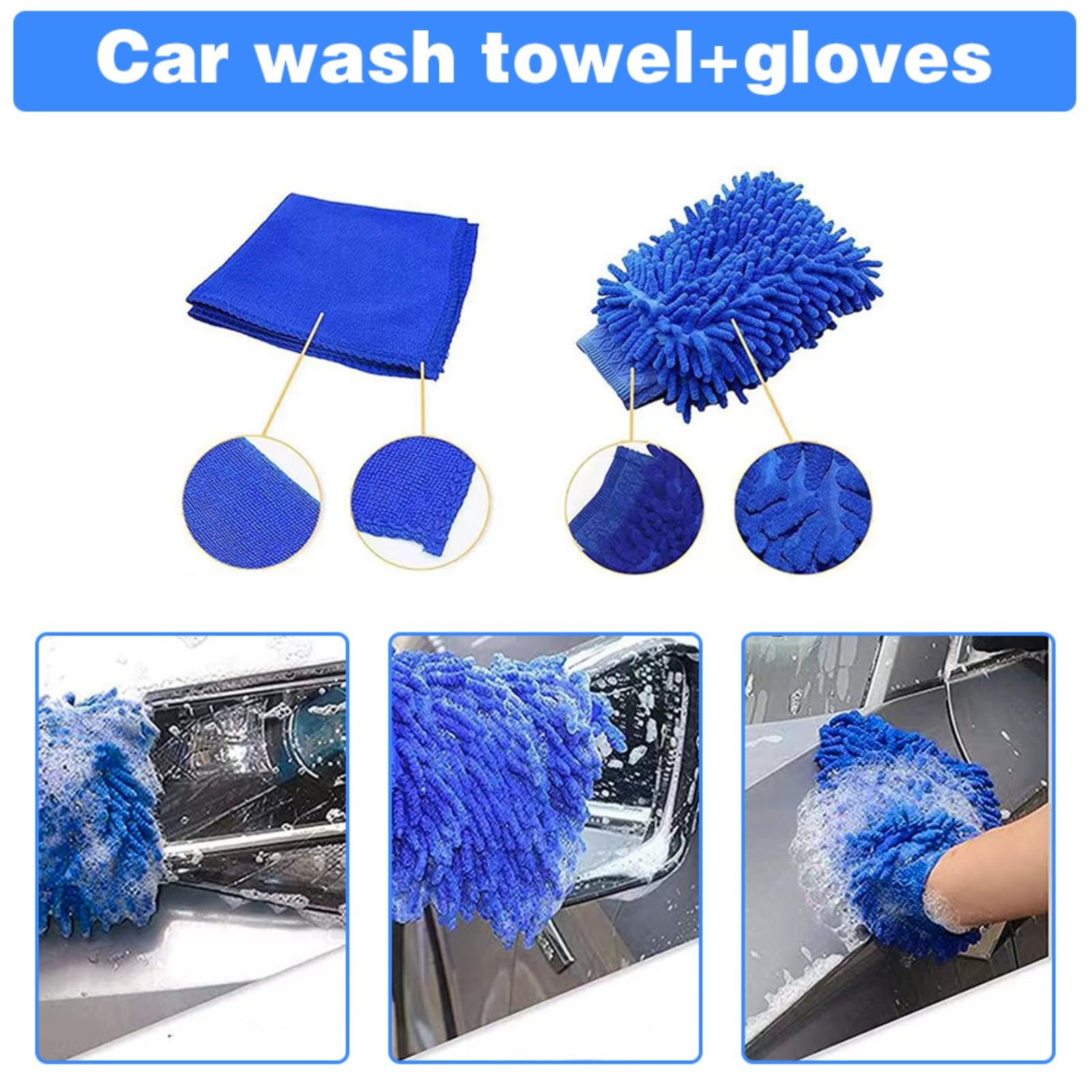 Auto Reinigungsset, 25/30/40 Pcs Autopflege Set, Auto Detailing Pinsel Auto Waschset für Auto Reinigung Innenraum und Außen, Lüftungsschlitz, Armaturenbrett, Motor, Rädern, Haushaltsreinigun