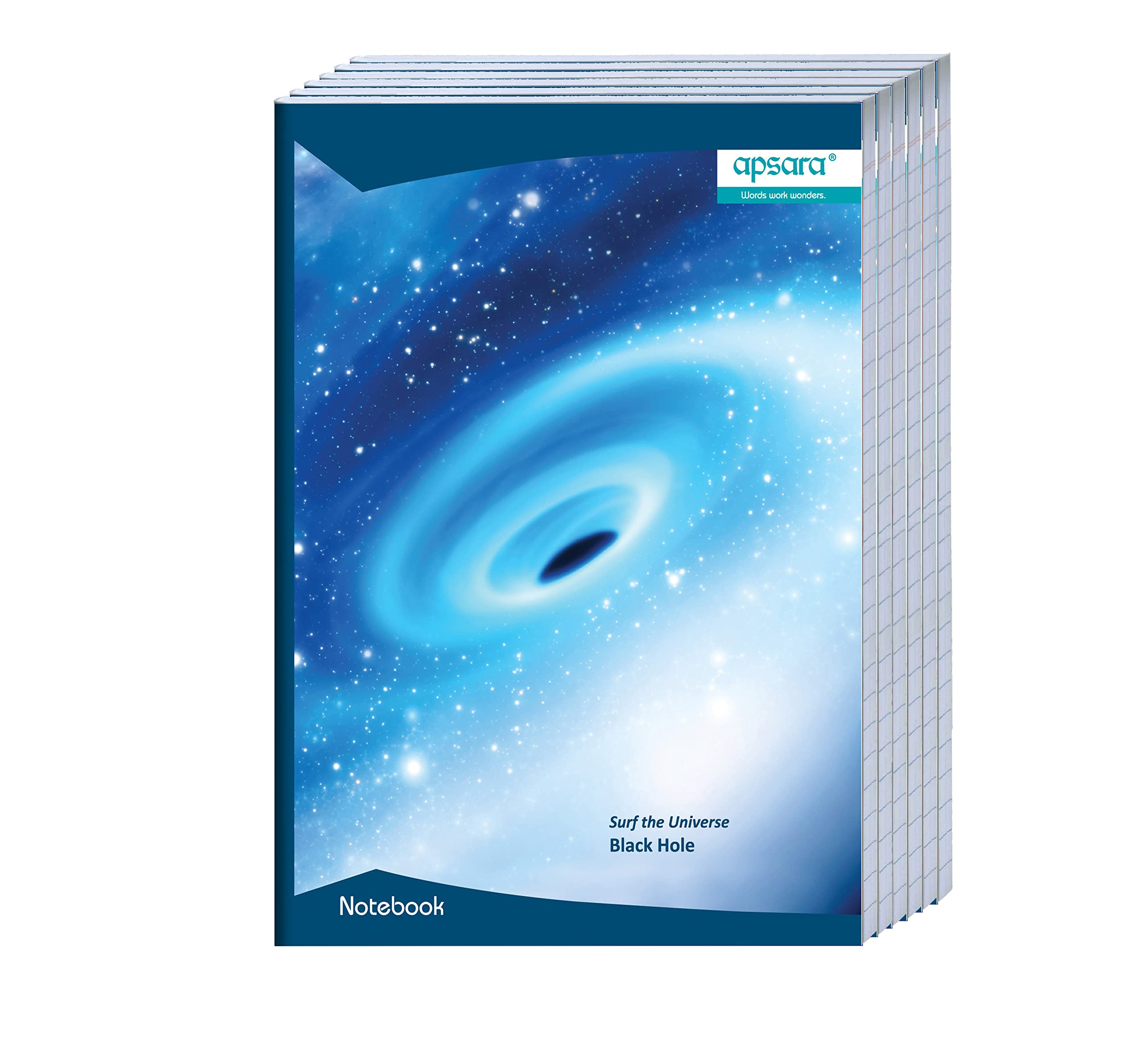 Apsara A4 Size Long Notebook | 29.7 CM x 21 CM Approx - Pages 240 