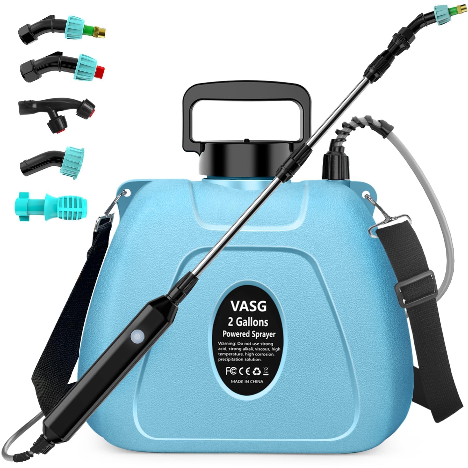 Photo 1 of VASG Battery Powered Sprayer 2 Gallon
