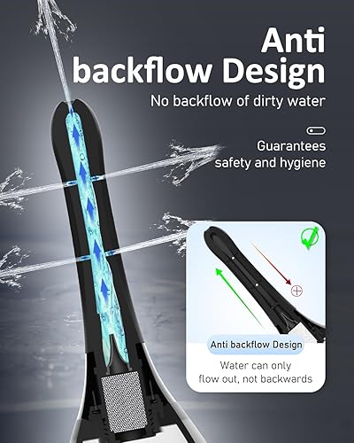 Miniatura 9 de Enema Douche - Ducha antiretroflujo, ducha Amal conectada al orificio de la ducha, bombilla de enema con 7 boquillas, kit de limpiador vaginal Enima