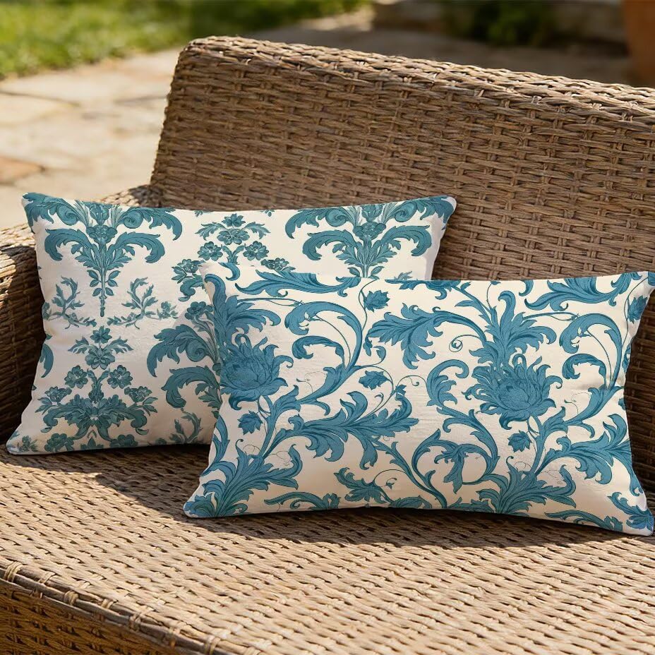 Coussin extérieur imperméable 70x90 anti-décoloration UV pour jardin patio