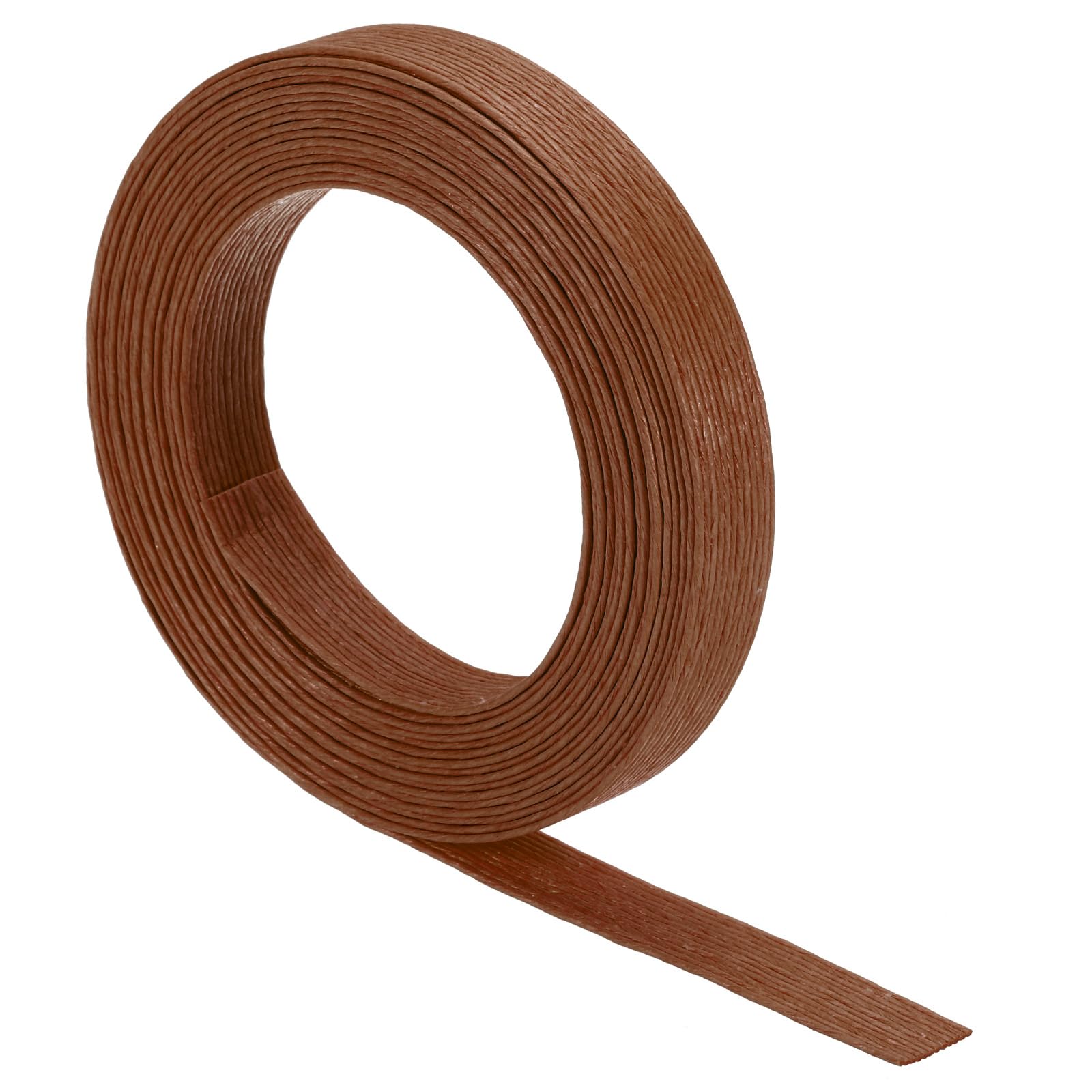 PATIKIL 5.4 Yards x 0.6" Paper Rattan Weaving Cane, 12-Ply Paper Rattan Weave Basket Weaving Supplies for DIY Rattan Woven Making Brown
