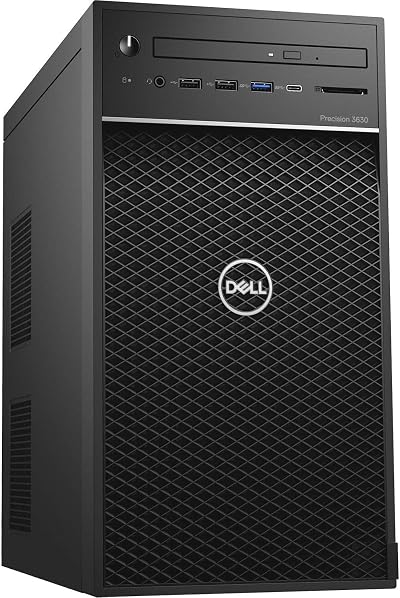 Dell Precision 3630 Tower Desktop Computer | Intel i5-8th | 32GB DDR4 RAM | 512 GB SSD Solid State | Wireless Keyboard & Mouse | Windows 11 Professional | Home or Office PC (Renewed)