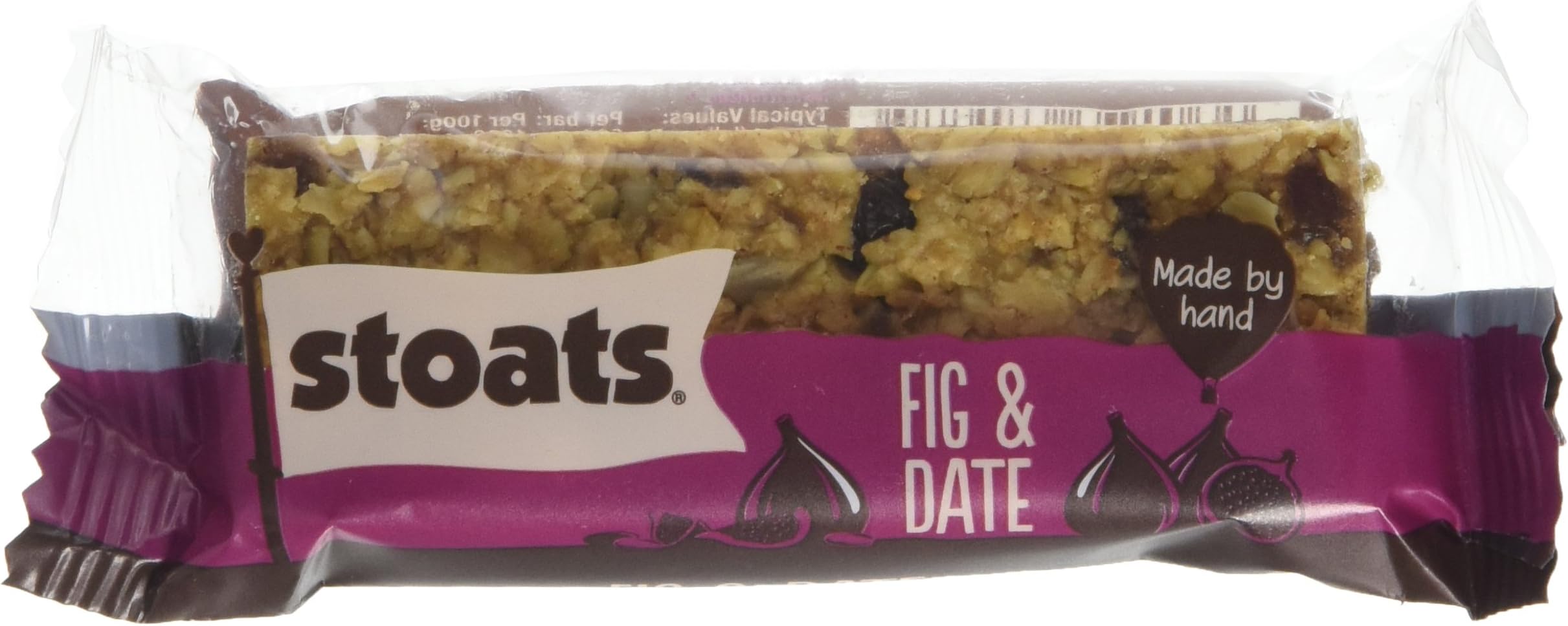 Stoats Fig and Date Porridge Oat Bars 50 g (Pack of 18)