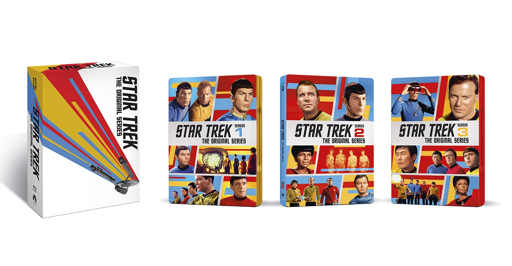 Star Trek: The Original Series - Collezione Completa (Steelbook 20 Blu-ray) (Limited Edition) (20 Blu Ray)