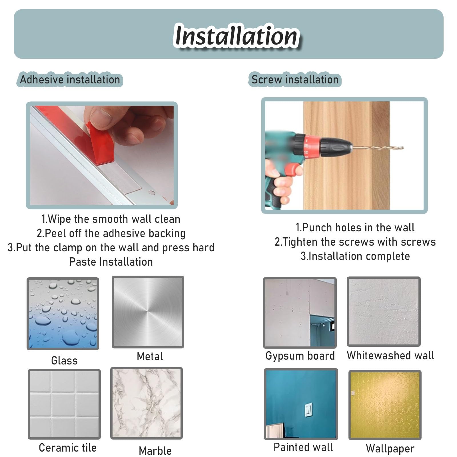comandero hosteleria Soporte Para Tickets Con Orden De Tabulación, Riel De Aluminio Para Pedidos De Comida De 60cm 90cm 100cm 120cm Para Cocinas, Expositor De Recibos Con Tornillos(3pcs,L 60 cm)