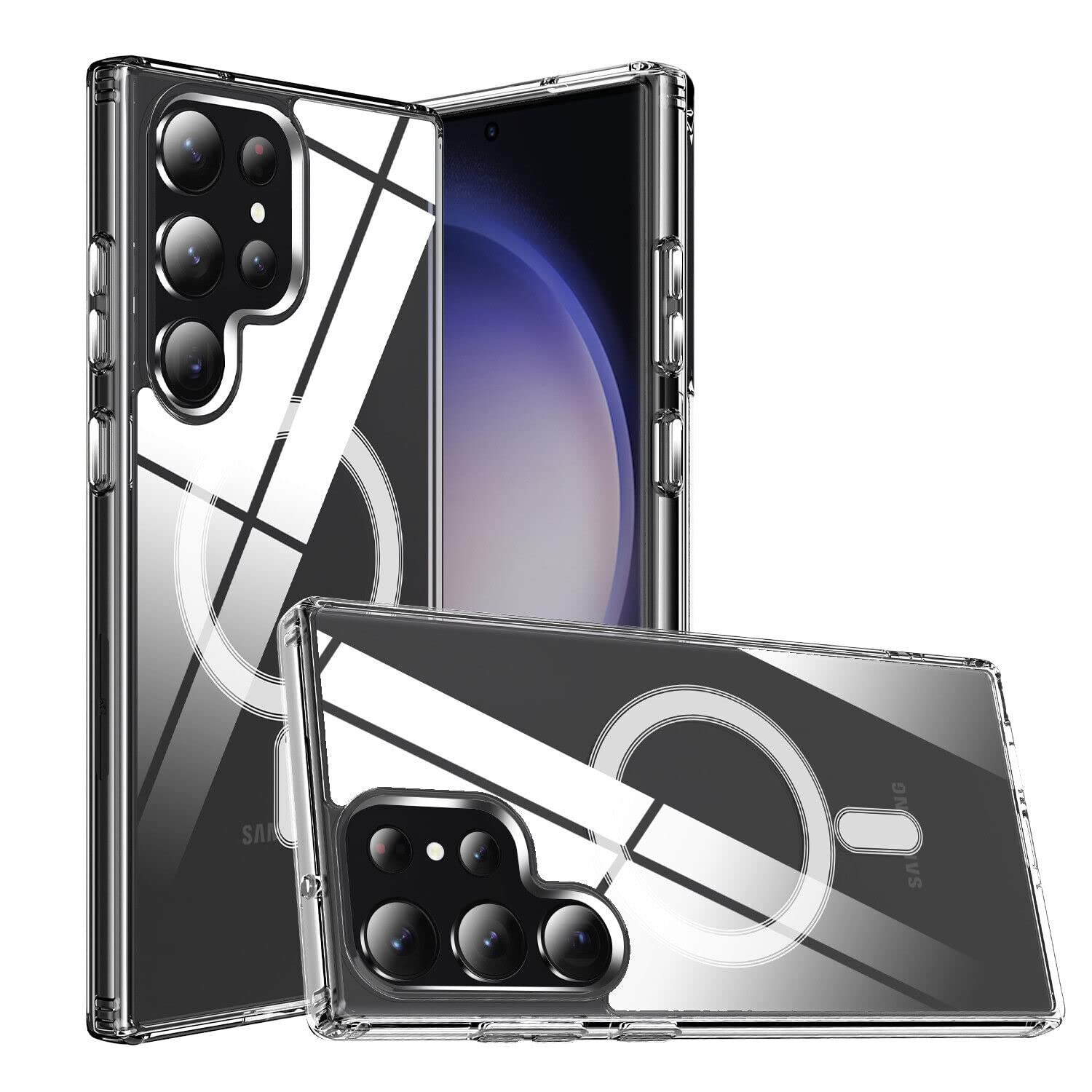 Case Creation Magnetic TPU Back Cover Compatible for Samsung S23 Ultra Case Anti-Fall Protective Clear Non-Yellow Protective Clear Shockproof Compatible for MagSafe Case (B0BY7BMXZL) Amazon Price History, Amazon Price Tracker