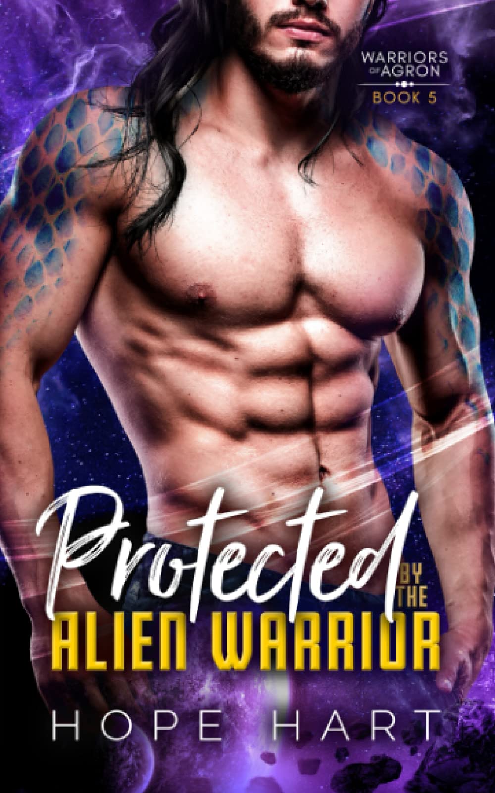 Protected by the Alien Warrior: A Sci Fi Alien Romance (Warriors of Agron)