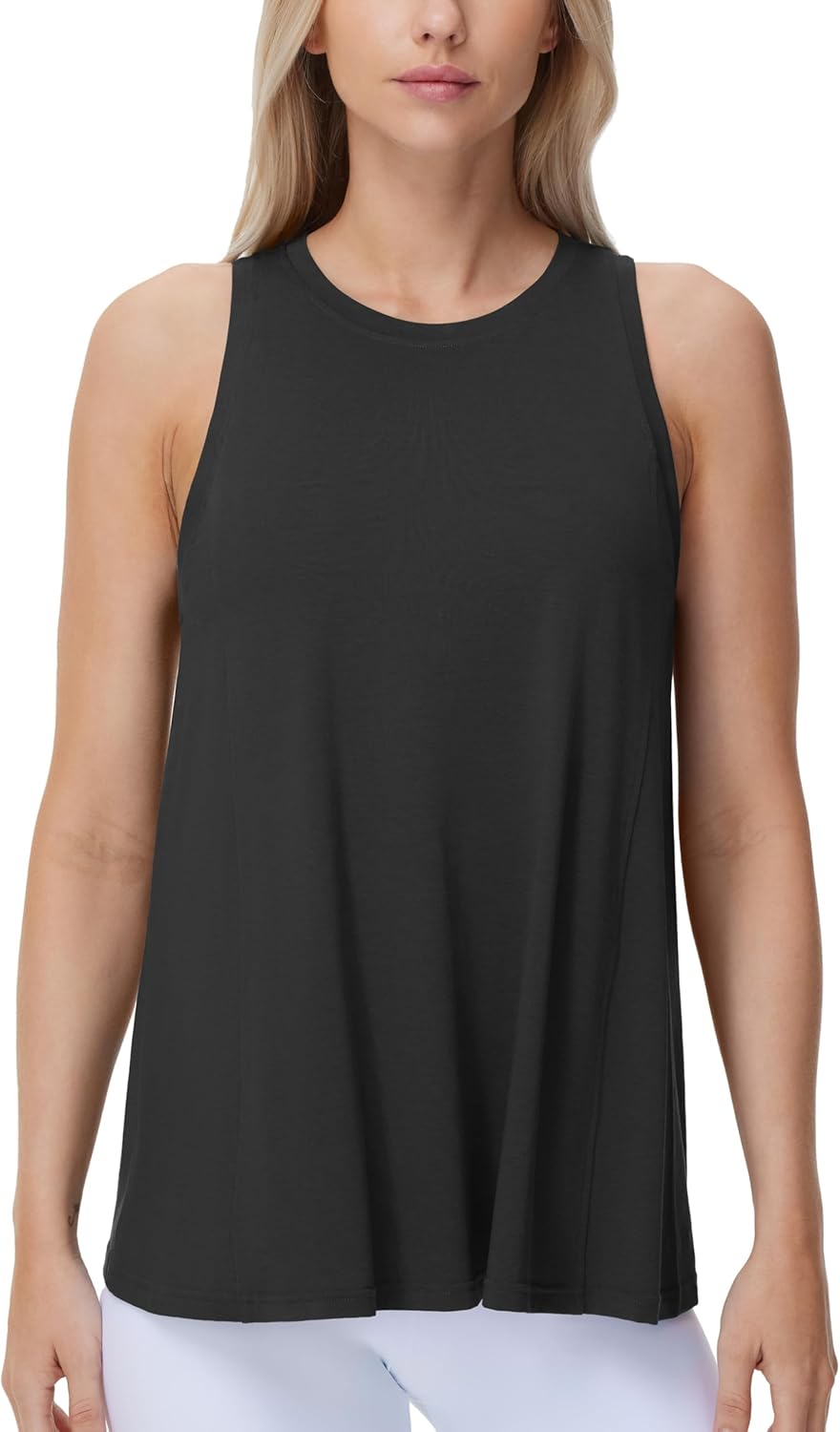 THE GYM PEOPLE Women's Loose Fit Sleeveless Athletic Yoga Running Tank Tops