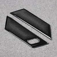 Vista 3 de Beautost Ajuste para Mazda CX-30 CX30 2020 2021 2022 2022 2023 2024 2025 2026 altavoz de puerta cubierta de panel de sonido (negro)