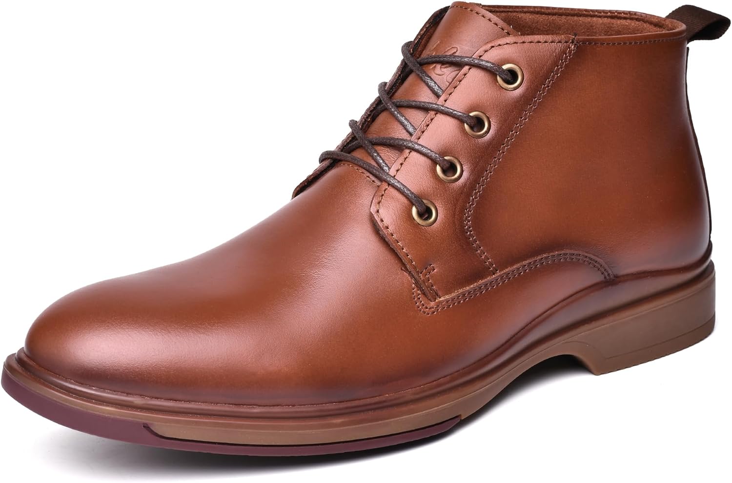 OKKO Mens Leather Oxford Dress Boots Casual Chukka Philippines