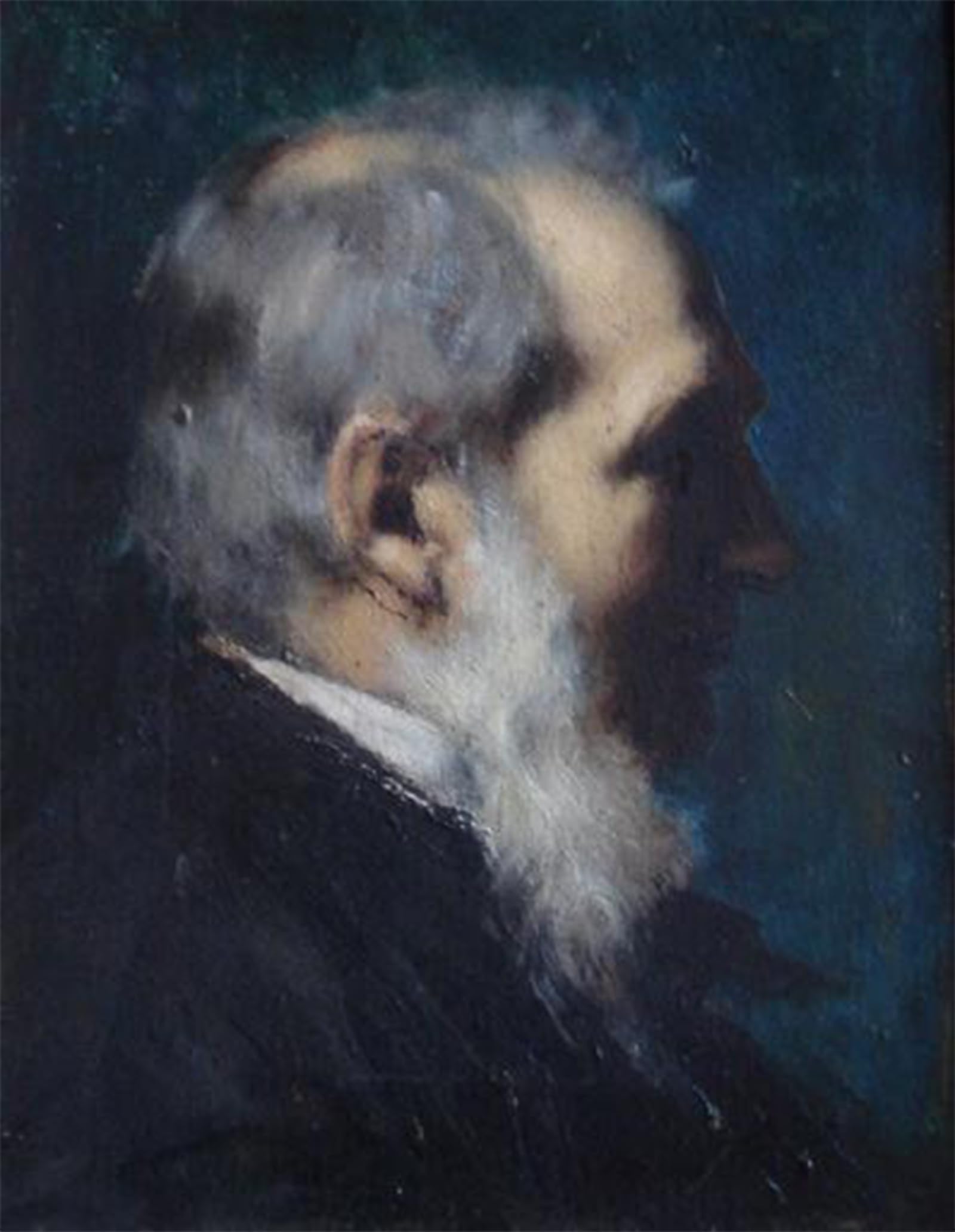 ARTXLXXBN Famous Art Print Poster Vintage Wall Art Portrait of J. Kunemann by Jean-jacques Henner Canvas Art Poster for Home Decor 60x90cm