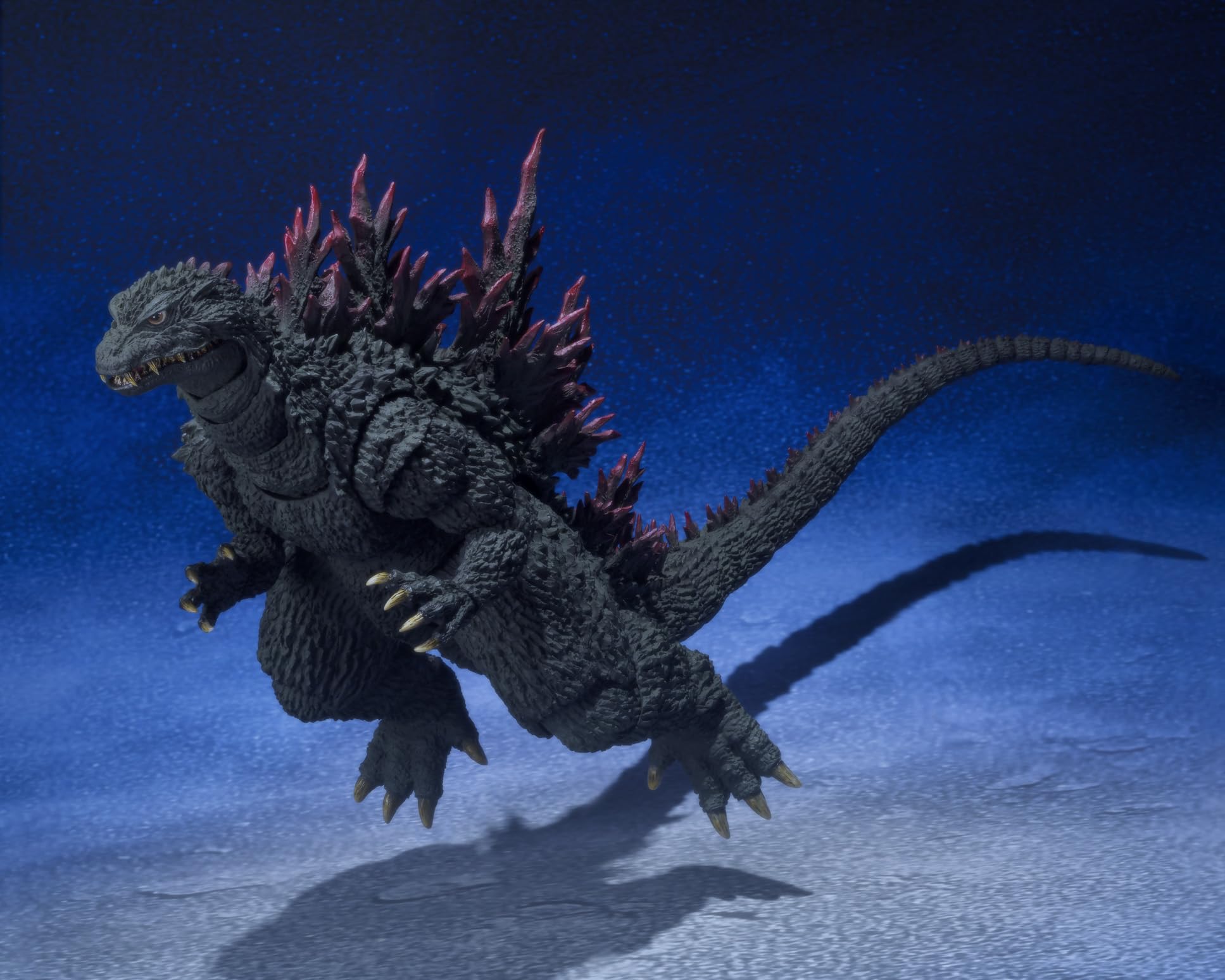 TAMASHII Nations - Godzilla vs. Megaguirus (2000) - Godzilla [2000] S.H.MonsterArts Figura de acción | Godzilla vs. Megaguirus Figura de acción de 6 pulgadas S.H. MonstArts - Godzilla 2000