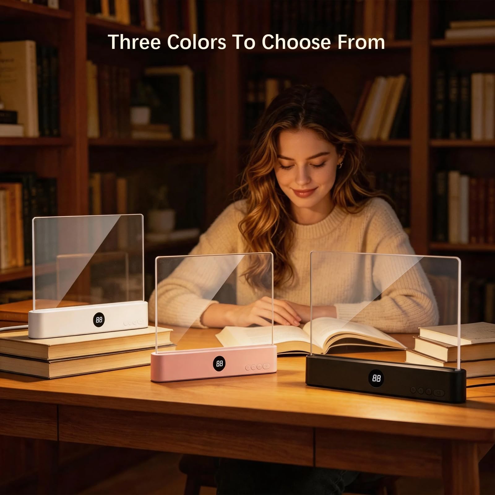 Choudao Tech LED Book Light and Night Light 2 in 1, 3 Color
