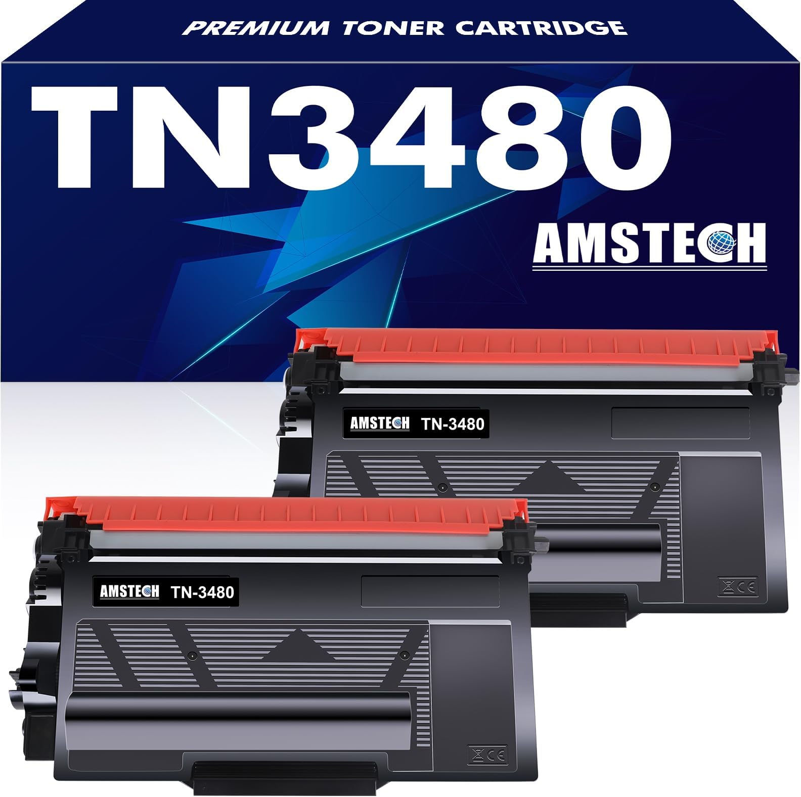 LCL Cartouche De Toner Compatible TN3480 TN3430 TN-3480 TN-3430 (2