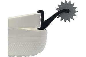 Mini Spurs Shoe Clip, Embellishments for Croc Shoes Snow Plows