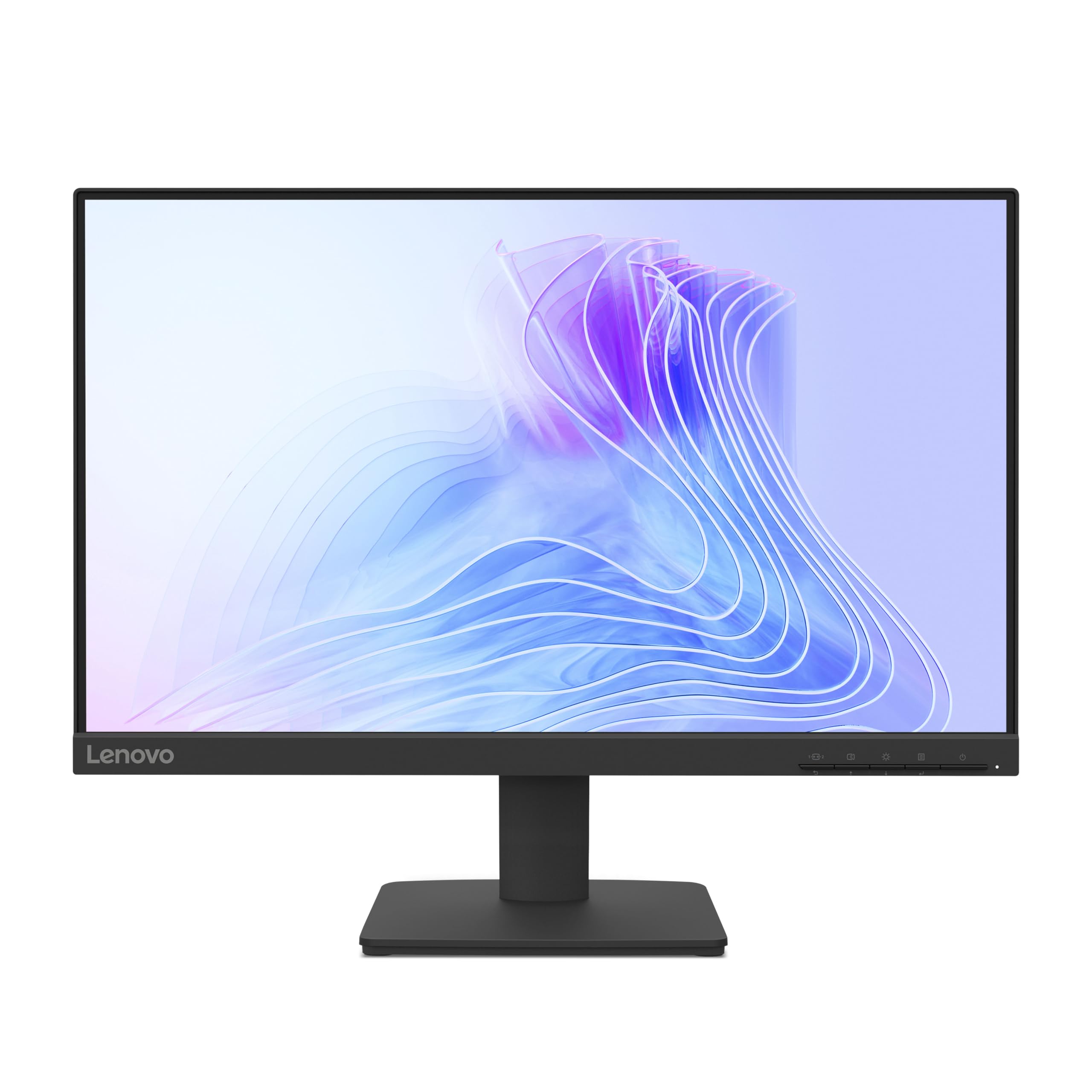 Lenovo L22-4e Monitor - Office Monitor - 21.5" FHD IPS Display - 100Hz Refresh Rate - 4 ms MPRT - 99% sRGB - Raven Black - Tilt Stand