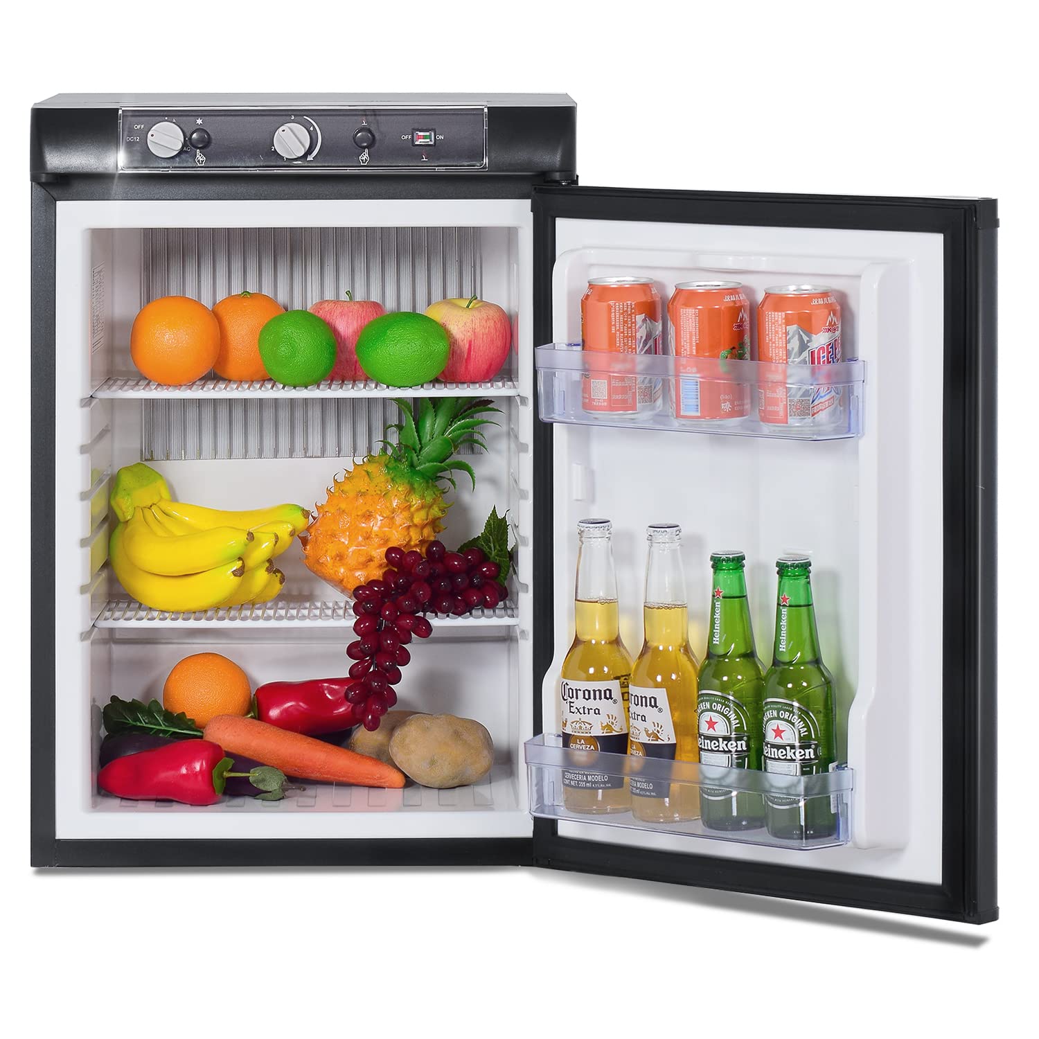 Smad 3 Way Caravan Propane Fridge 120V 12V LPG Gas Refrigerator for RV