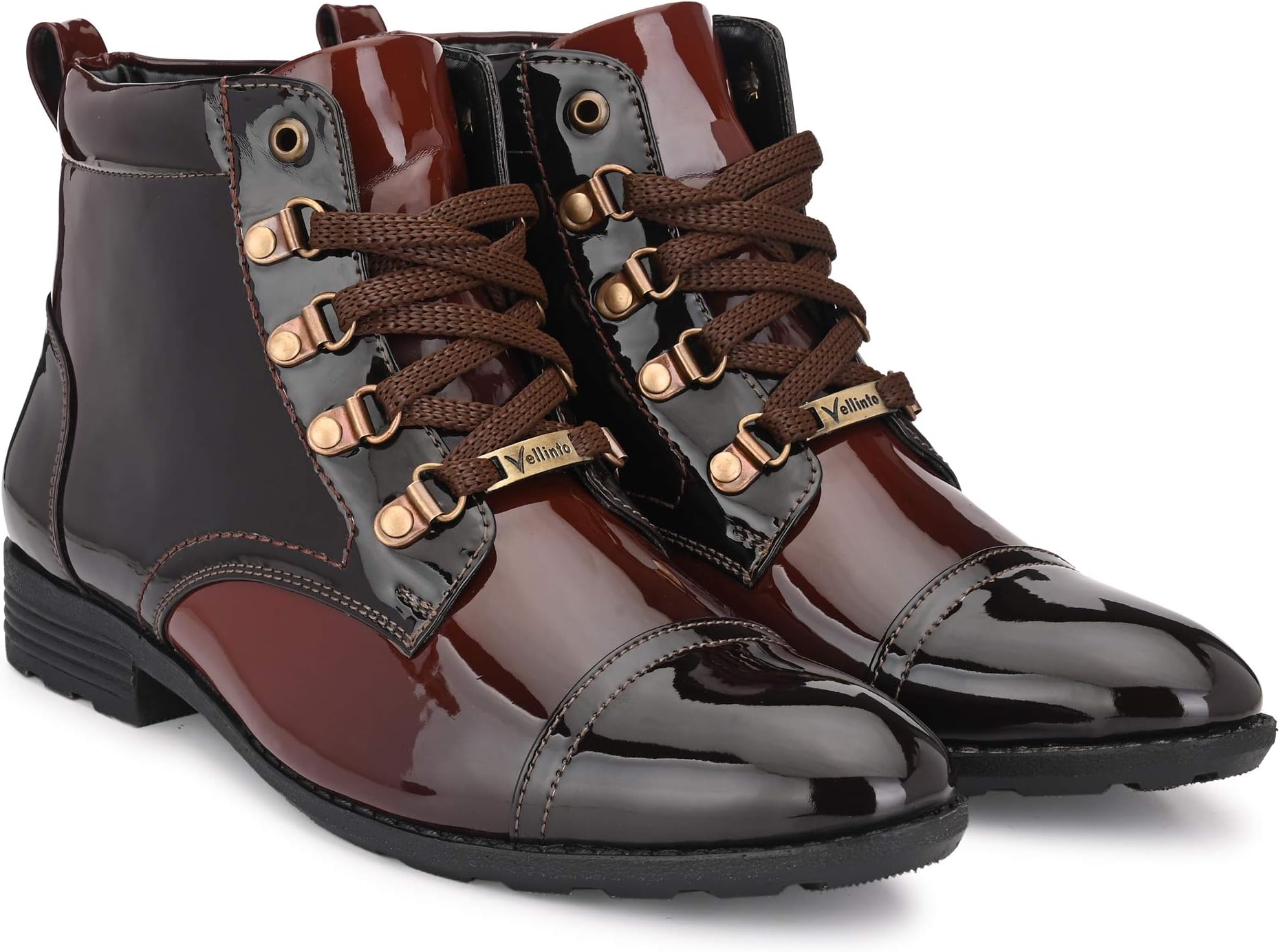 Royal Look Shoes For Men ll Casual Shoes For Men ll Latest Patent Leather Boots for Men