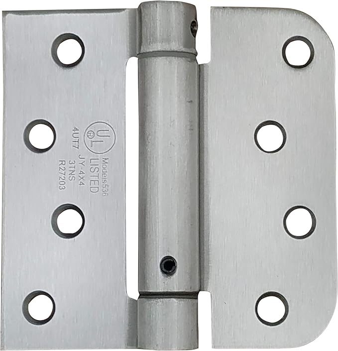 Hinge Outlet Spring SelfClosing Hinges, 4 Inch Square with 5/8 Inch