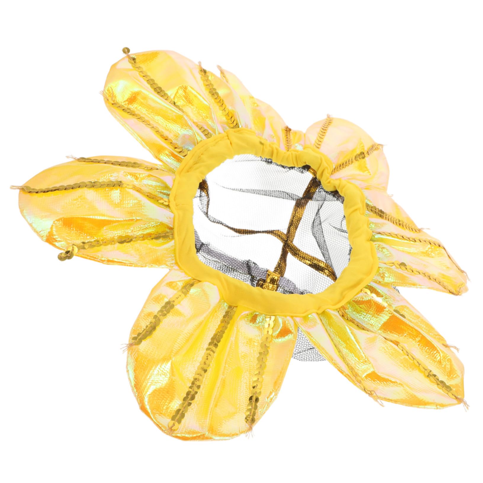 HANABASS Sunflower Headgear Boys and Girls Party Costume Hat Holiday Sunflower Event Props Soft Dance Headband