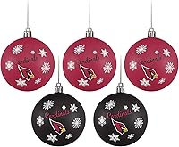 Vista 6 de FOCO Dallas Cowboys NFL 5 Pack Shatterproof Ball Ornament Set