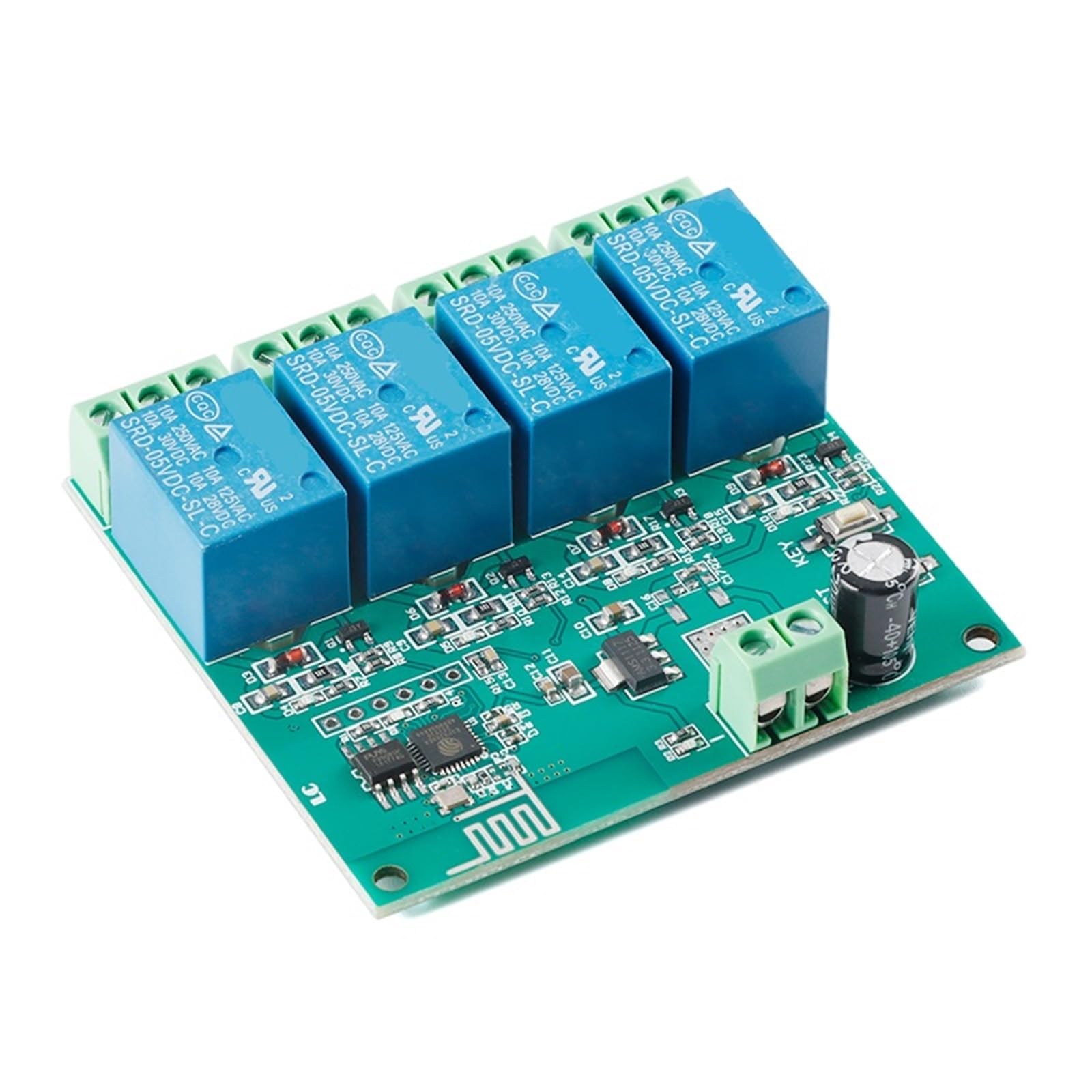 Carte relais ESP8266 5V module de commutation sans fil pour domotique DIY