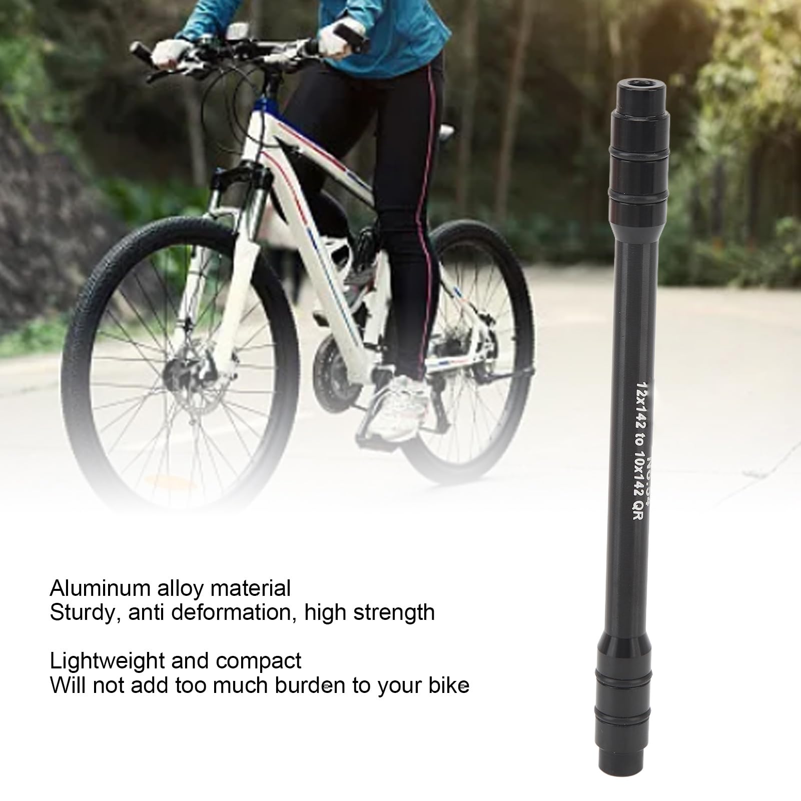 Sgancio Rapido MTB Tappi Terminali Mozzo/Perno Passante - Foto 2