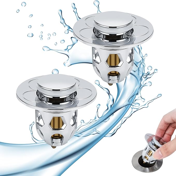 Accessori Cucina Pratici Filtro Per Lavello Cucina In Acciaio Inox - Tappo Di Scarico 70mm, Per Aperture 47-52mm Accessori Lavello Cucina