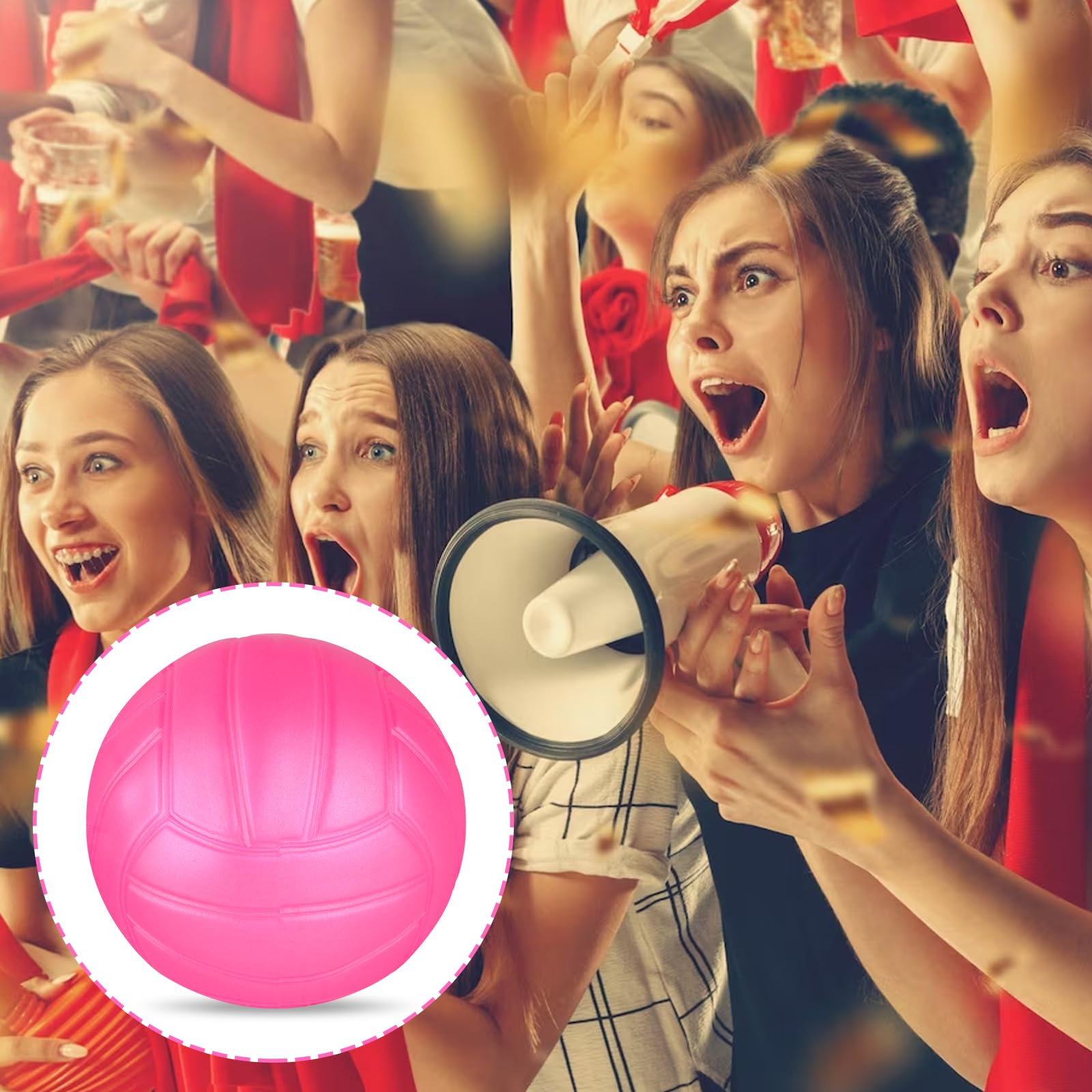 20 mini pelotas de voleibol de vinilo de 4 pulgadas, bolas de repuesto para juegos de red redonda, regalos para jugadores de VB, equipo adolescente, estadio de piscina