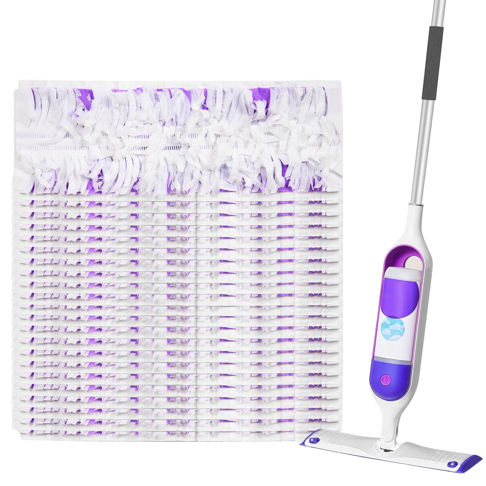 22 Count Disposable Power Mop Refills Compatible with Swiffer PowerMop Multi-Surface Floor Mop and Swiffer Power Mop Wood Mop, Power Mop Pads for Floor Surface Cleaning