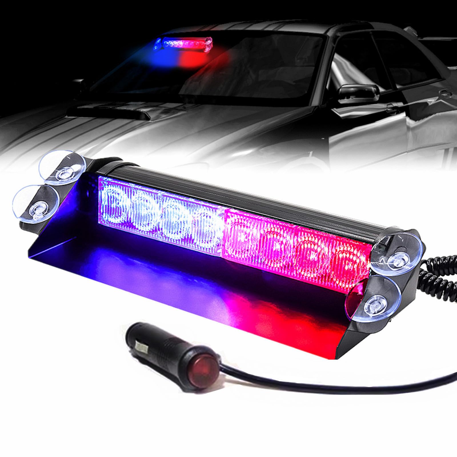 Lampe Clignotante LED Solaire – Balise De Sécurité Pour Bateau, Véhicule, Urgence