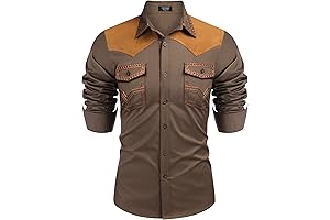 Enhance Your Wardrobe with Our Men's Western Cowboy Shirt: Embracing the Spirit of the West