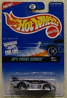 Hot Wheels Spy Print Series SOL-Aire CX4 3/4 Collector # 555 .HN#GG_634T6344 G134548TY57183