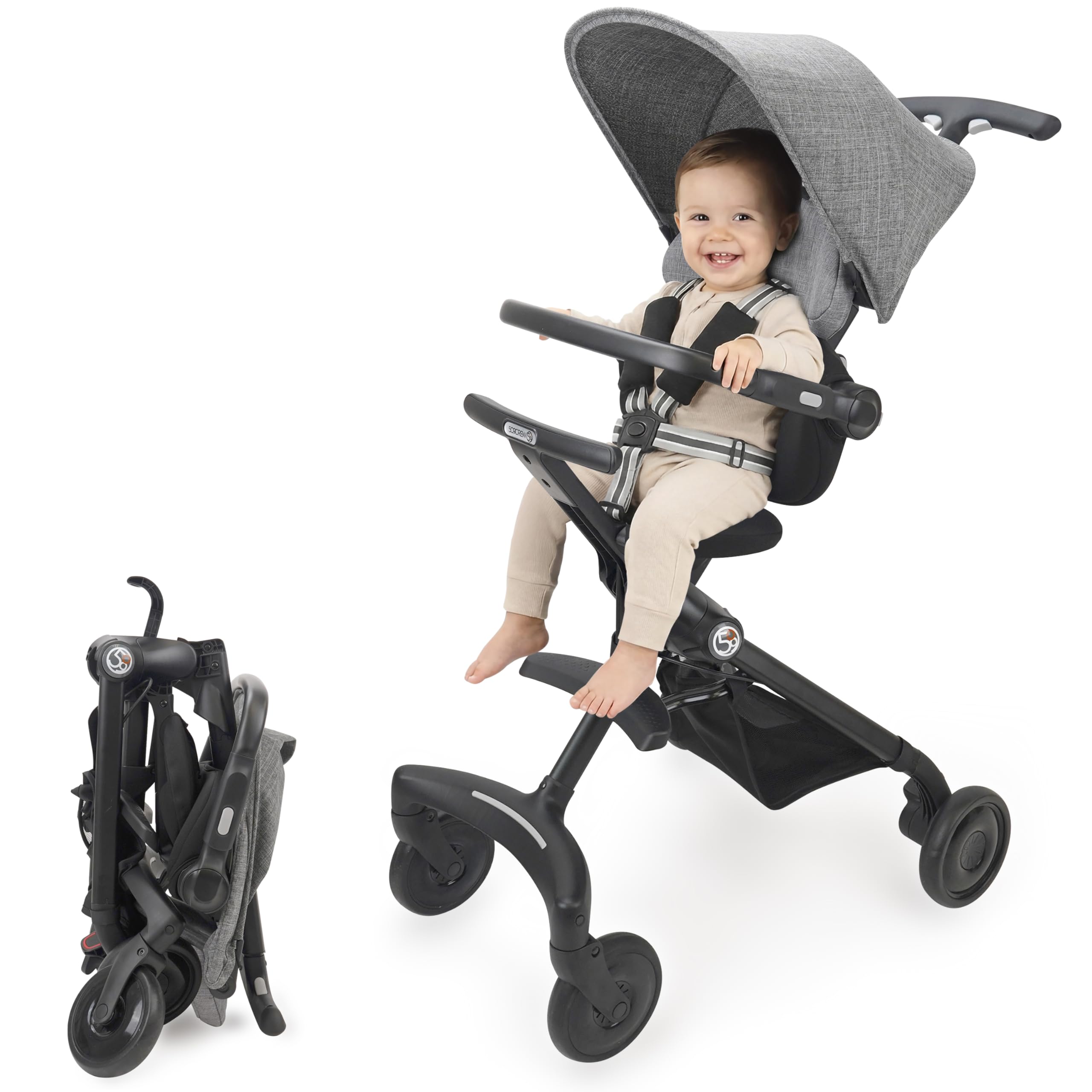 509 CREW EZ-TRAVELLER Baby Buggy Stroller Pushchair