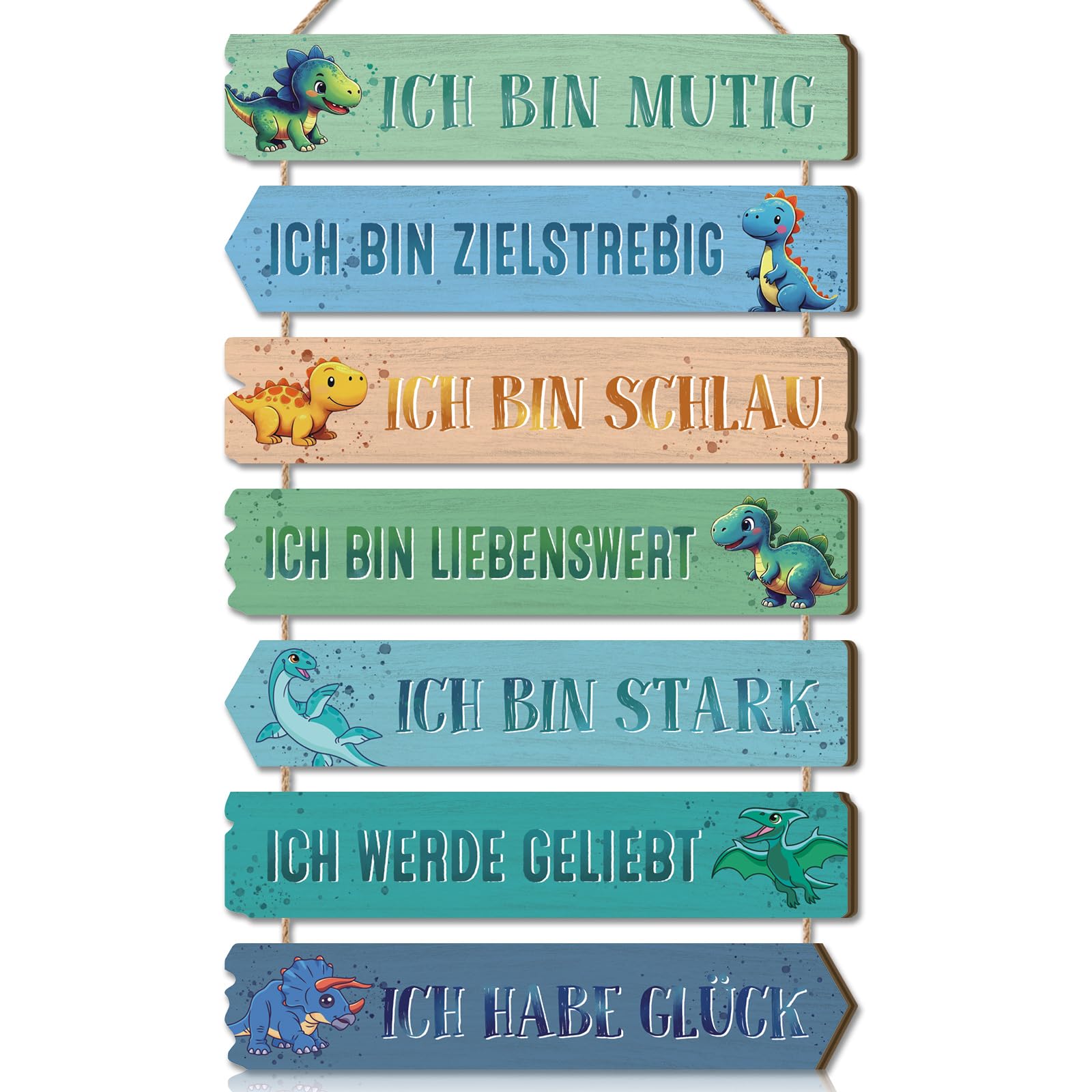 CHDITB Insirierende Wanddeko Wandbild, Motivierende Familienregeln Lebenseinstellung,Schild Familie,Glaube an Dich, Sei Immer Du Bist, Plankenschild Familienschild Deko,Wandekoration Geschenk