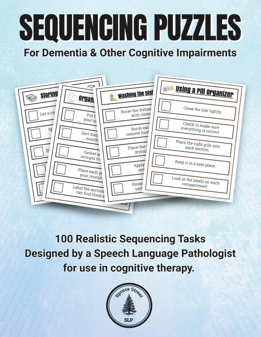 Sequencing Puzzles for Dementia & Other Cognitive Impairments