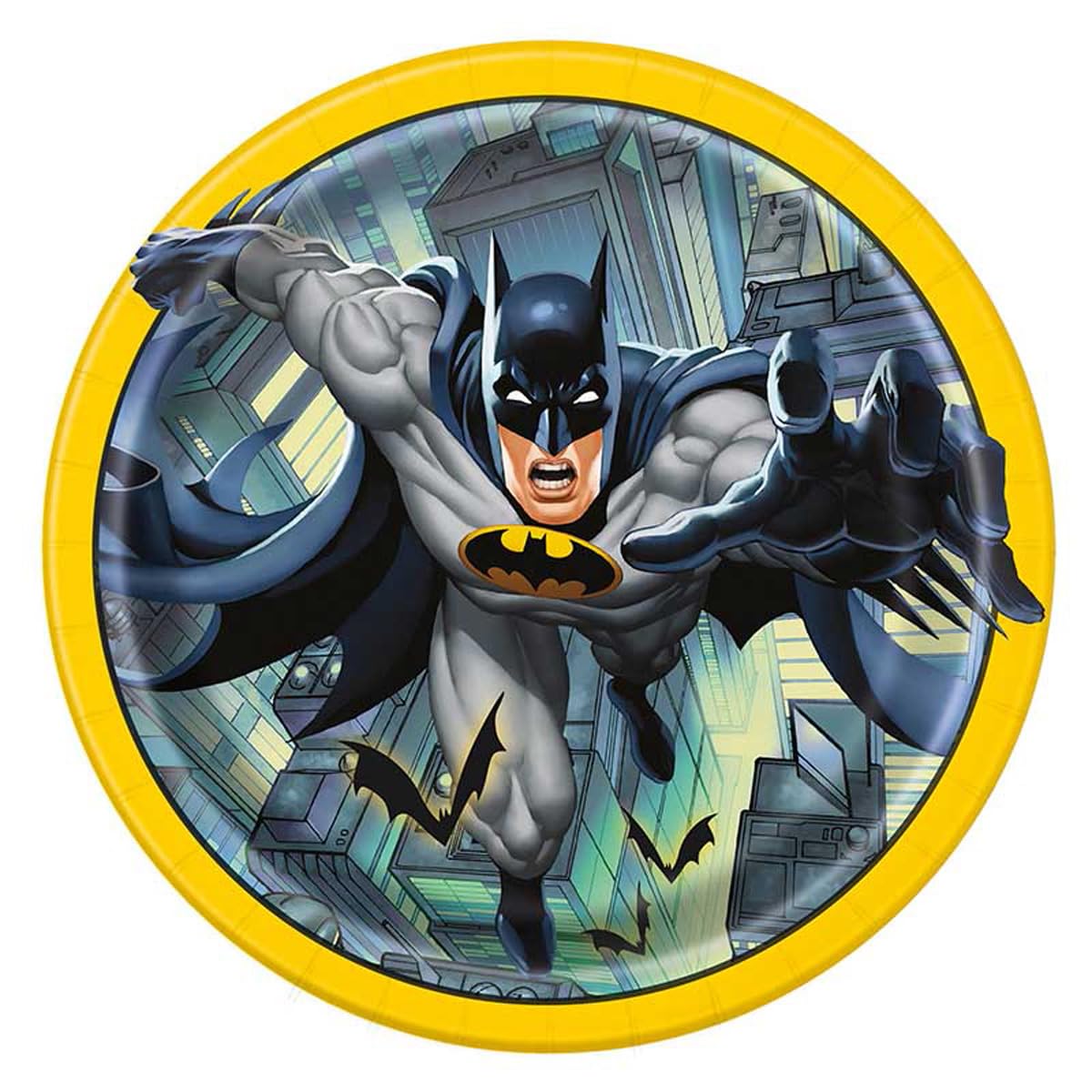 Rubies 8 Batman Paper Plates 23 Cm