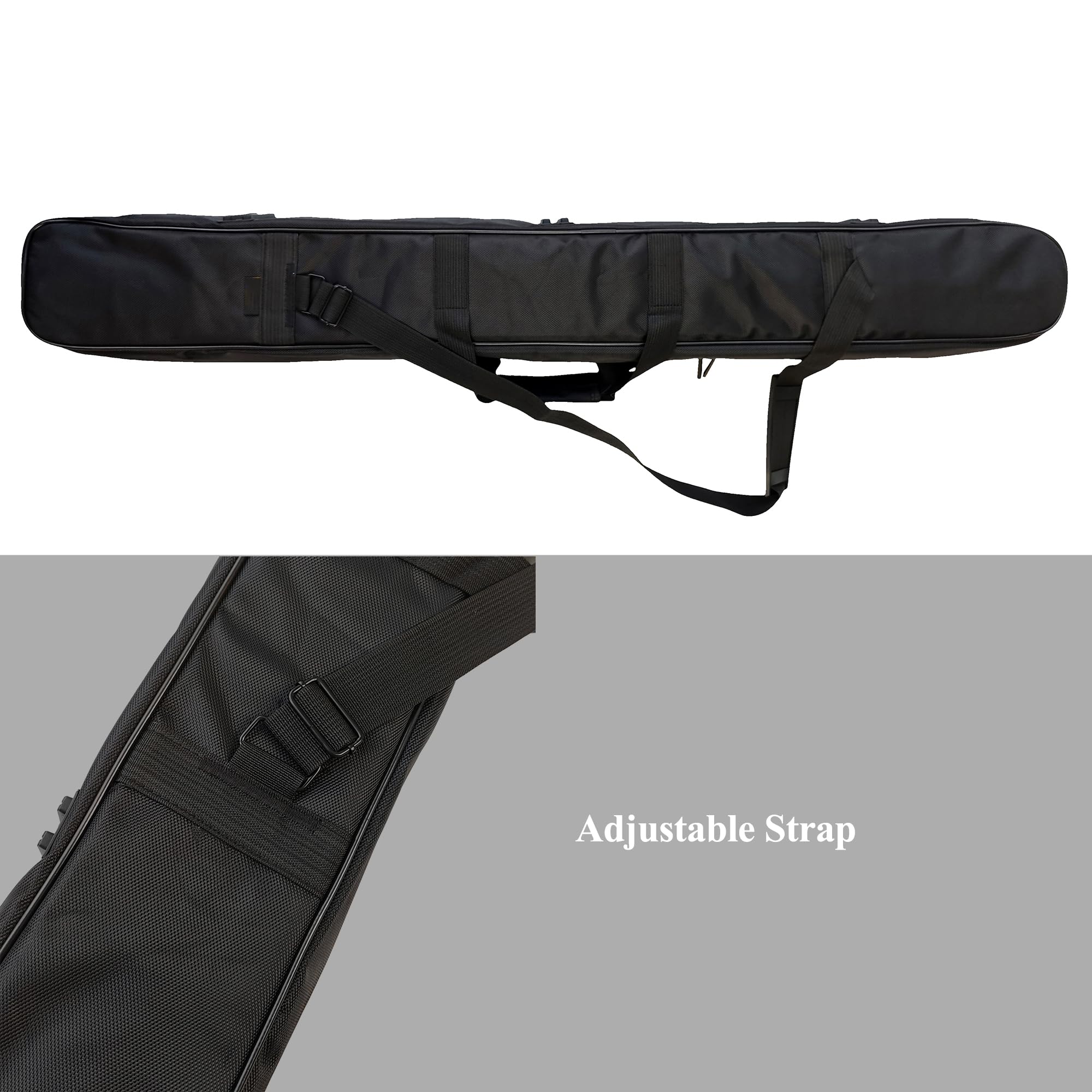 LEONARK Bolsa de Espada de 112cm, Funda de Nailon Impermeable con Acolchado de Esponja Gruesa, Capacidad para más de 2 Espadas, Bolsa de Almacenamiento de Cuchillas Resistente para Espadas de