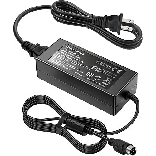 4-Pin AC/DC Adapter Compatible with SpotOn Apexa G GW POS Point of Sale System Terminal GVE GM60-120500-F GM60120500F Power Supply Charger