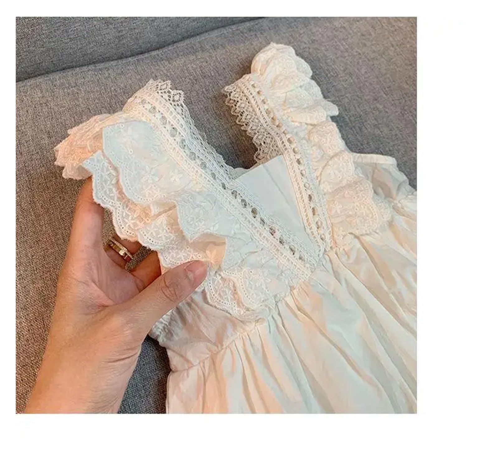 Vestido De Fiesta para NiñA Vestidos de Princesa for niñas, Vestidos de Princesa de Encaje, Ropa for niños, Vestidos de Fiesta de Boda(6 Years (Size 130))