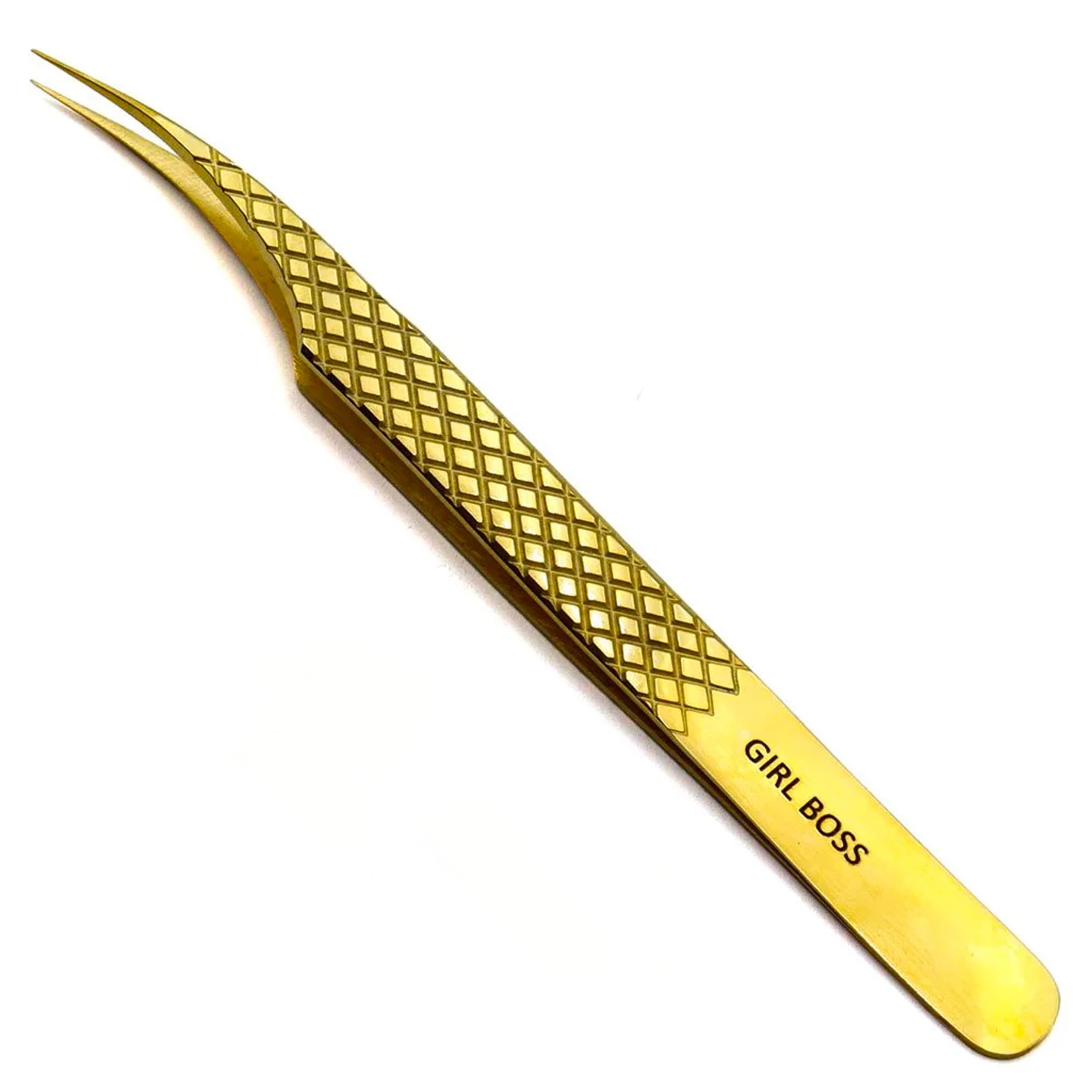 LLBA Lash Tweezer Professional for False Lash Application Tool | Multi Shapes & Purposes with Non-Slip Grip Tweezers for Volume, Isolation & Classic Lashes (Galaxy, All The Fluff Volume) — view 30