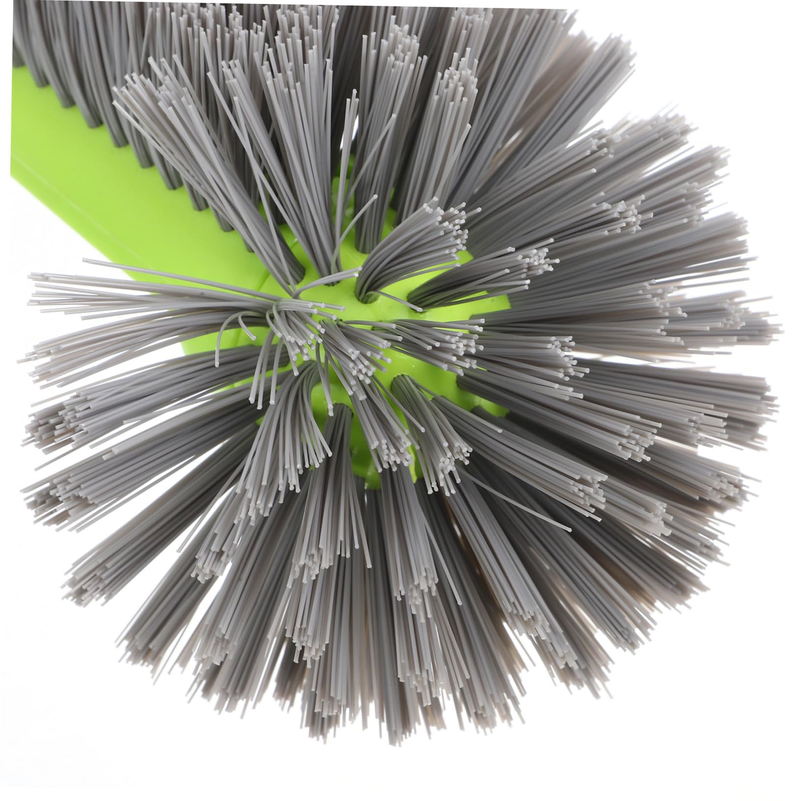 Abaodam Brosse de Piscine Design Combiné Verte avec Dos en Aluminium en Nylon pour Nettoyage Polyvalent Manche Ergonomique des Piscines Hors Sol Fibre de Verre